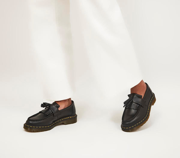 Dr. Martens Adrian Loafers Black Smooth Ys