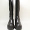 Womens Office Kamilla Chelsea Knee Boots Black Leather Uk Size 3