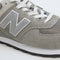 New Balance 574 Grey White Green Leaf Uk Size 5