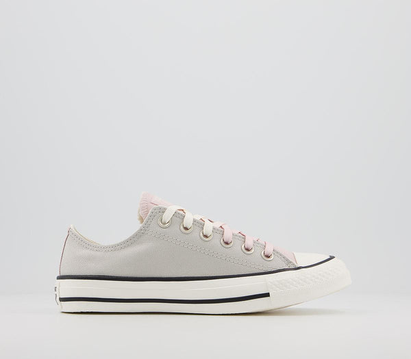 Womens Converse All Star Low Trainers Mouse Egret Barely Rose Exclusive