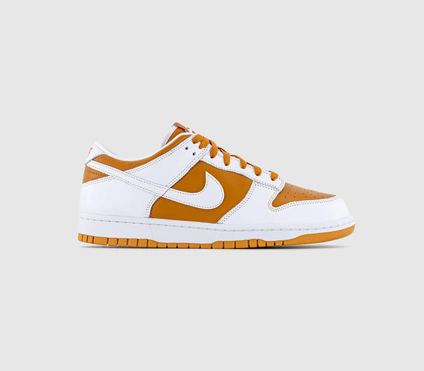 Mens Nike Dunk Low Dark Curry White Trainers