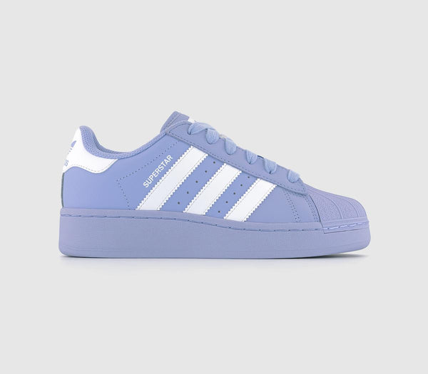 adidas Superstar XLG White Violet Tone White Trainers