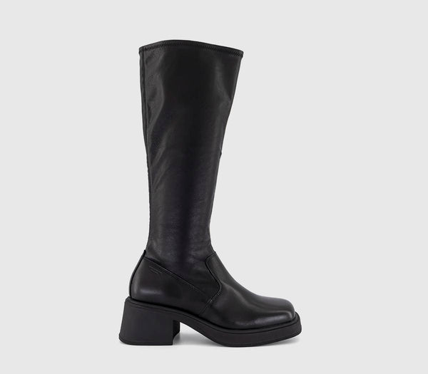 Womens Vagabond Shoemakers Dorah Tall Boot Black