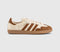 adidas Samba OG Trainers Wonder White Dusky Bronze Gold Metallic UK Size 7