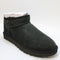 Womens UGG Classic Ultra Mini Boots Black UK Size 8