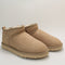 Womens UGG Classic Ultra Mini Boots Sand UK Size 5