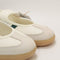 adidas Samba Jane Ballet Trainers Offwhite Collegiate Green Gold Metallic UK Size 6