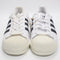 adidas Superstar II Trainers Crystal Cream Black UK Size 4