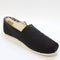 Mens TOMS Classic Alpargata Black Recycled Cotton Canvas UK Size 8