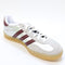 adidas Gazelle Indoor Trainers Silver Metallic Shadow Red Gum UK Size 5.5