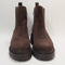 Womens OFFICE Archie Chunky Chelsea Ankle Boots Brown Suede UK Size 6