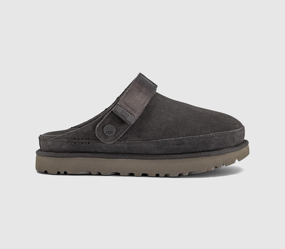 Womens UGG Goldenstar Clogs Dense Smoke UK Size 5