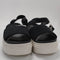 Womens Converse All Star Lugged Heel Sandals Black Black Egret UK Size 6.5