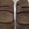 Womens BIRKENSTOCK Naples Wrapped EXQUISITE Loafers Suede Concrete Gray UK Size 7.5 EU41