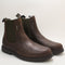 Mens Barbour Hale Chelsea Boots Dark Brown UK Size 8