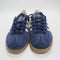 adidas Gazelle Indoor Trainers Night Indigo Offwhite Gold Metallic UK Size 5