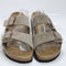 Womens BIRKENSTOCK Arizona Two Strap Sandals Suede Taupe UK Size 5.5 EU39