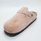 Womens BIRKENSTOCK Boston Clogs Pink Clay Suede UK Size 5.5 EU39