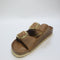 Womens BIRKENSTOCK Arizona Big Buckle Sandals Cognac UK Size 5.5 EU39