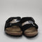 Womens BIRKENSTOCK Arizona Two Strap Sandals Suede Black UK Size 7.5 EU41