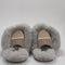 Womens UGG Scuffette II Metal Logo Slippers Seal Grey UK Size 6