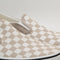 Vans Classic Slip On Trainers Checkerboard Mushroom UK Size 7