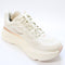 HOKA Bondi 9 Trainers Oat Milk Rose Gold F UK Size 5