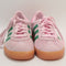 Kids adidas Gazelle 2 Trainers Clear Pink Court Green Bliss Pink UK Size 11 youth