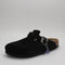 Mens BIRKENSTOCK Boston Clogs Suede Black UK Size 8 EU42