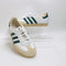 adidas Samba Og Trainers White Yellow Collegiate Green Gum UK Size 4