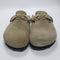Womens BIRKENSTOCK Boston Clogs Braided Taupe UK Size 5 EU38