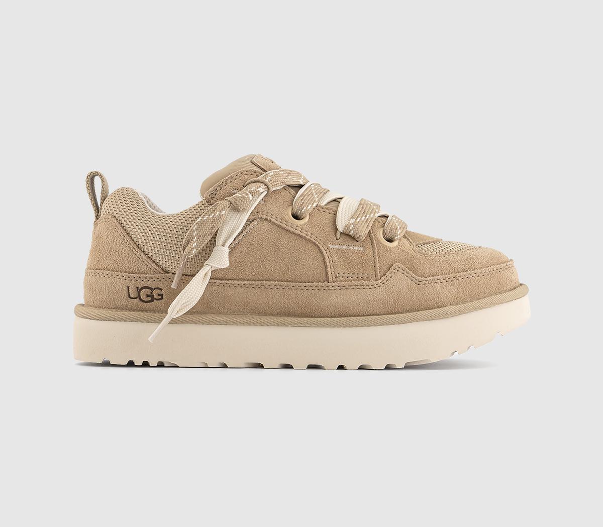 UGG Lo Lowmel Trainers Mustard Seed UK Size 8
