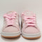 Kids adidas Campus Trainers Clear Pink White Gum UK Size 12 youth