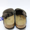 Mens BIRKENSTOCK Boston Clog Mocha Suede Leather UK Size 7 EU40