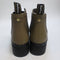 Womens Barbour Halton Chelsea Welly Boots Brown Military UK Size 6