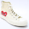 Comme Des Garcons Ct Hi 70 S X Play Cdg Trainers Beige UK Size 3