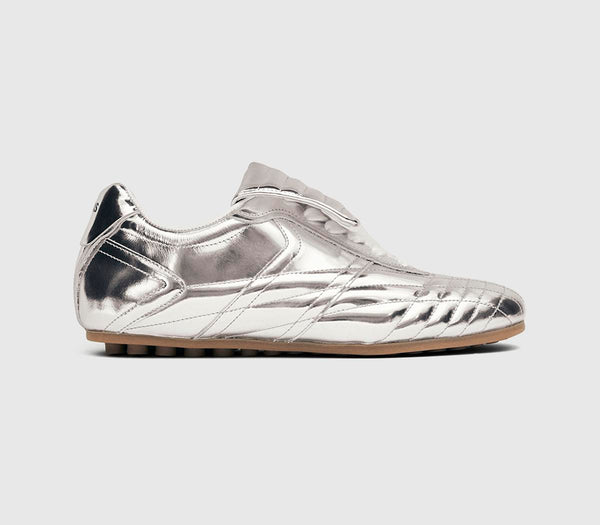 Womens ALOHAS TB99 Sneakers Silver Leather UK Size 5