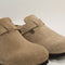 Womens BIRKENSTOCK Boston Clogs Taupe UK Size 4.5 EU37