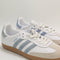 adidas Samba Og Trainers White Alumina Ash Blue UK Size 4