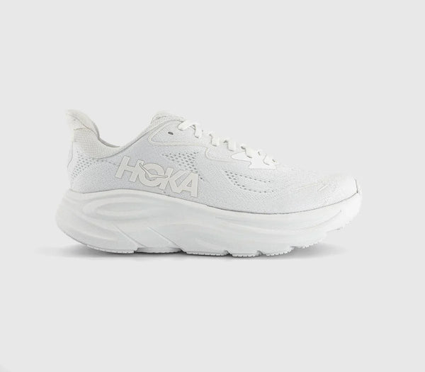 HOKA Clifton 10 Trainers White White F UK Size 6.5