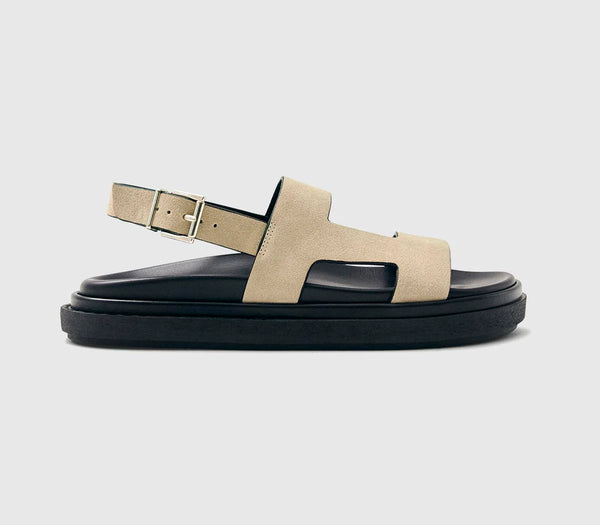 Womens ALOHAS Lorelei Sandal Beige Leather UK Size 6