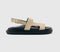 Womens ALOHAS Lorelei Sandal Beige Leather UK Size 6