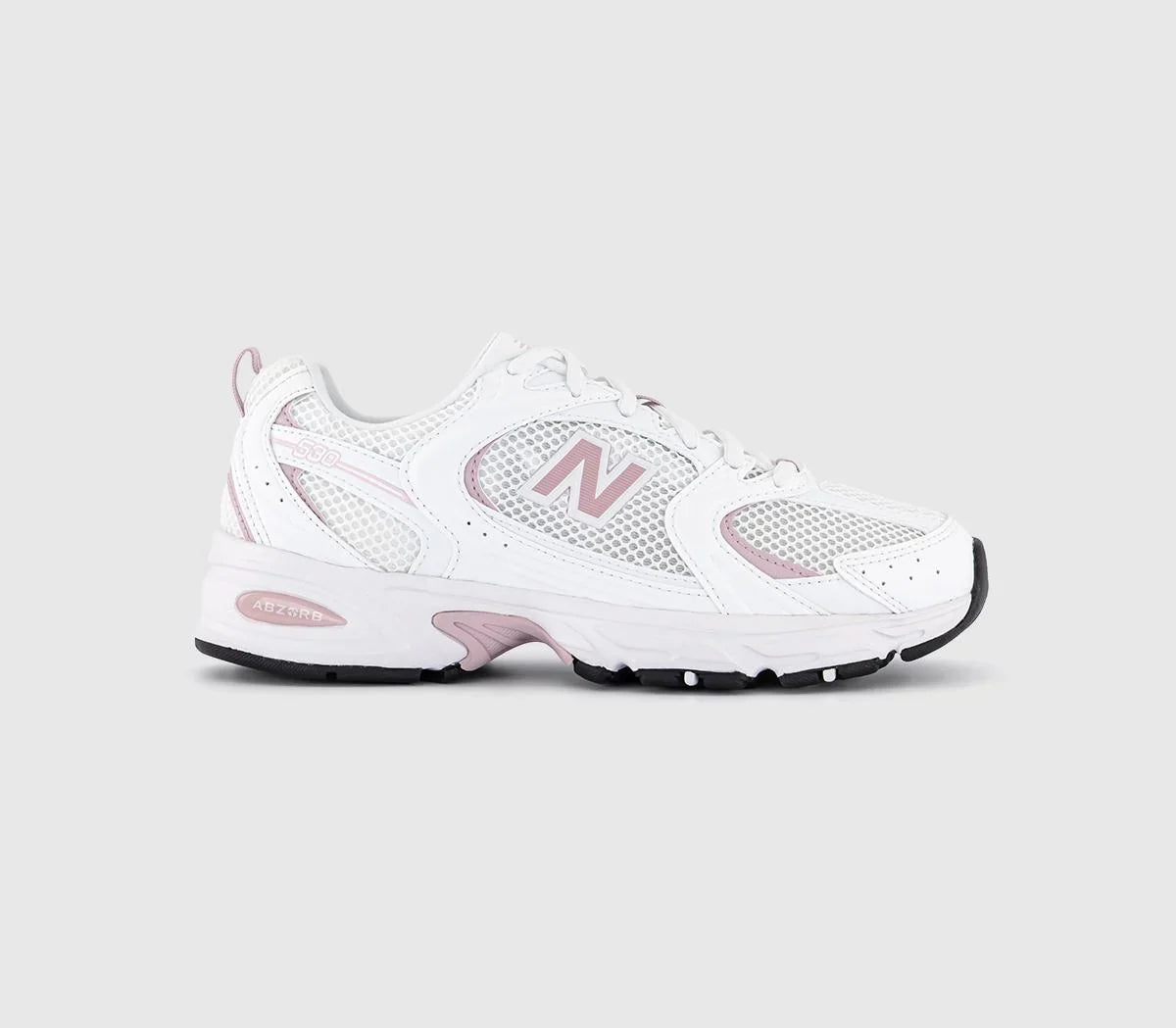 New Balance 530 Trainers White White Pink UK Size 5