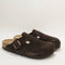 Womens BIRKENSTOCK Boston Clogs Mocca Suede UK Size 5.5 EU39
