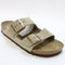 Womens BIRKENSTOCK Arizona Two Strap Sandals Suede Taupe UK Size 5 EU38