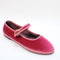 Womens Flabelus Mary Janes Pink Velvet UK Size 7