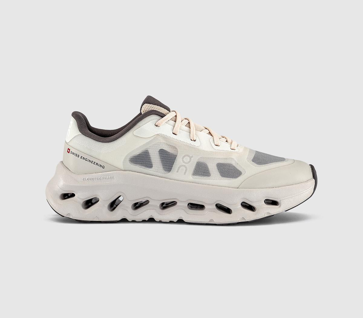 Odd sizes - ON Cloudtilt Remix Trainers Silver Ivory UK Sizes Right 6/Left 7