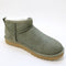 Womens UGG Classic Ultra Mini Boots Moss Green Amphora UK Size 6