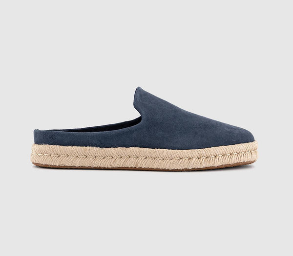 Mens TOMS Santiago Mules Navy UK Size 7