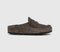 Womens BIRKENSTOCK Naples Wrapped EXQUISITE Loafers Suede Concrete Gray UK Size 7 EU40